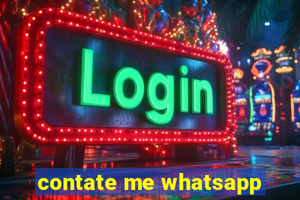 contate me whatsapp